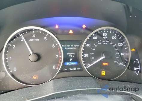 2013 Lexus Es 350 z USA, uszkodzony, nr VIN JTHBK1GG0D2041216